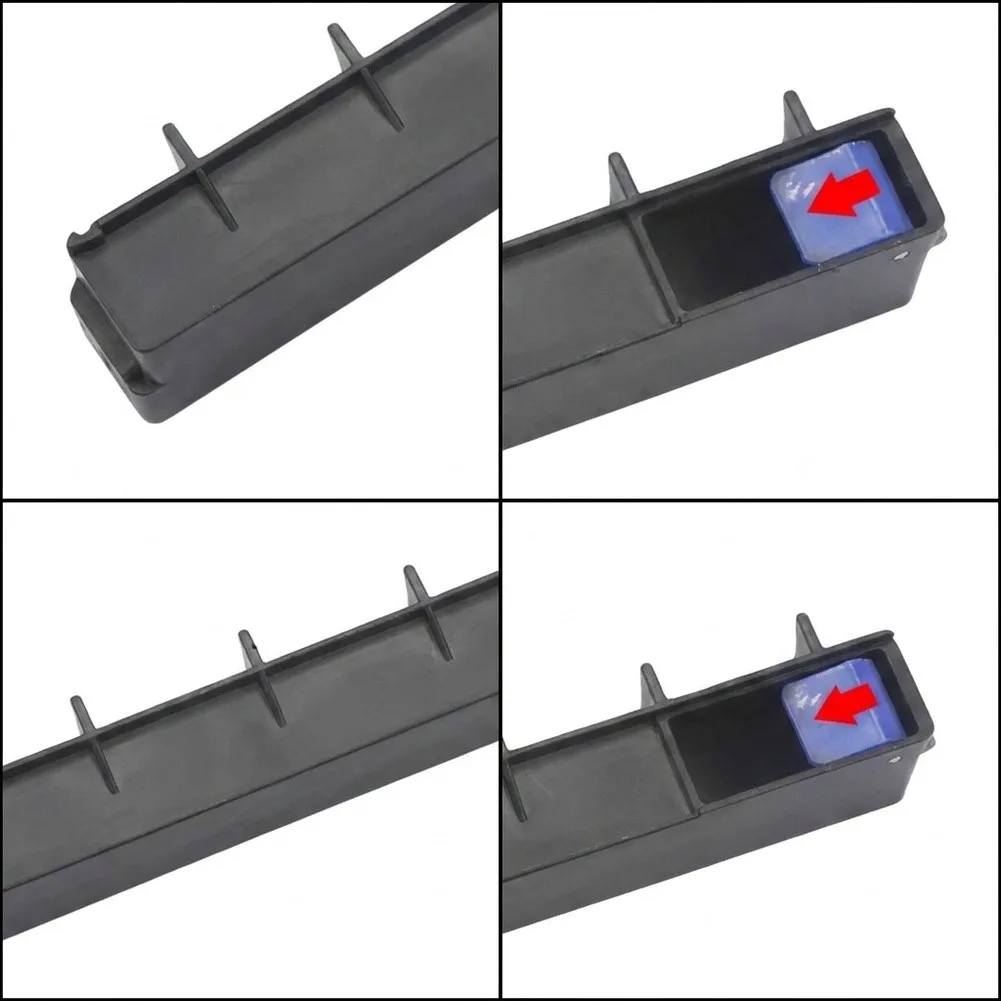 2pcs Black Air Deflector Plate Compatible with For Ecovacs X11 X9Pro For T80 Robot Vacuum Cleaner Replacement Part