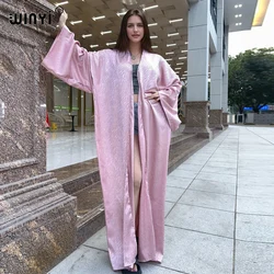 WINYI boho Kimono afrykańskie letnie elegancki kardigan bluzka damska luźna abaja na co dzień okrycie plażowe na imprezę sukienka boho kaftan