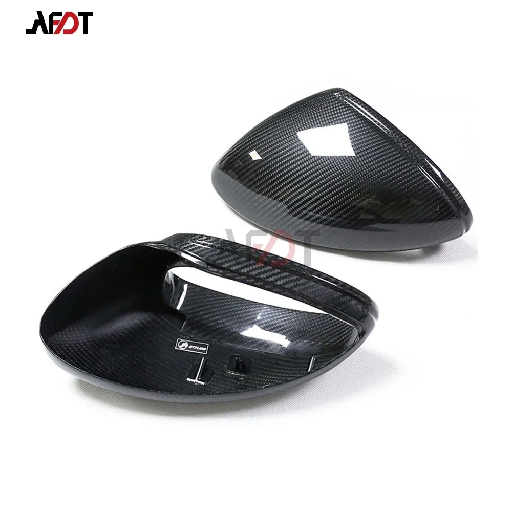 

LHD/RHD Replacement Carbon Fiber Car Rear View Mirror Cover Caps Exterior Accessories for Porsche 718 982 Cayman Boxster