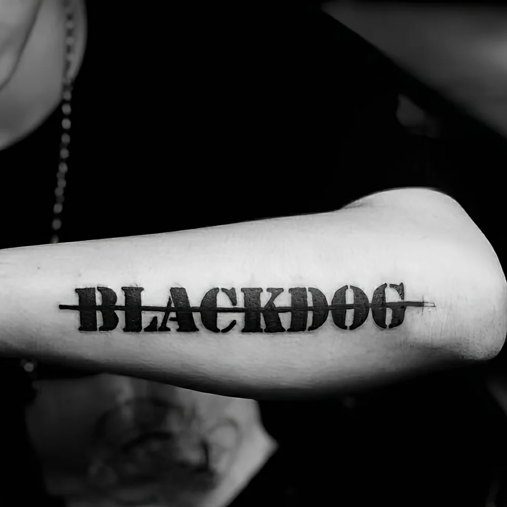 

6 large herbal tattoo stickers, waterproof and wear-resistant, with realistic effects, for temporary tattooing