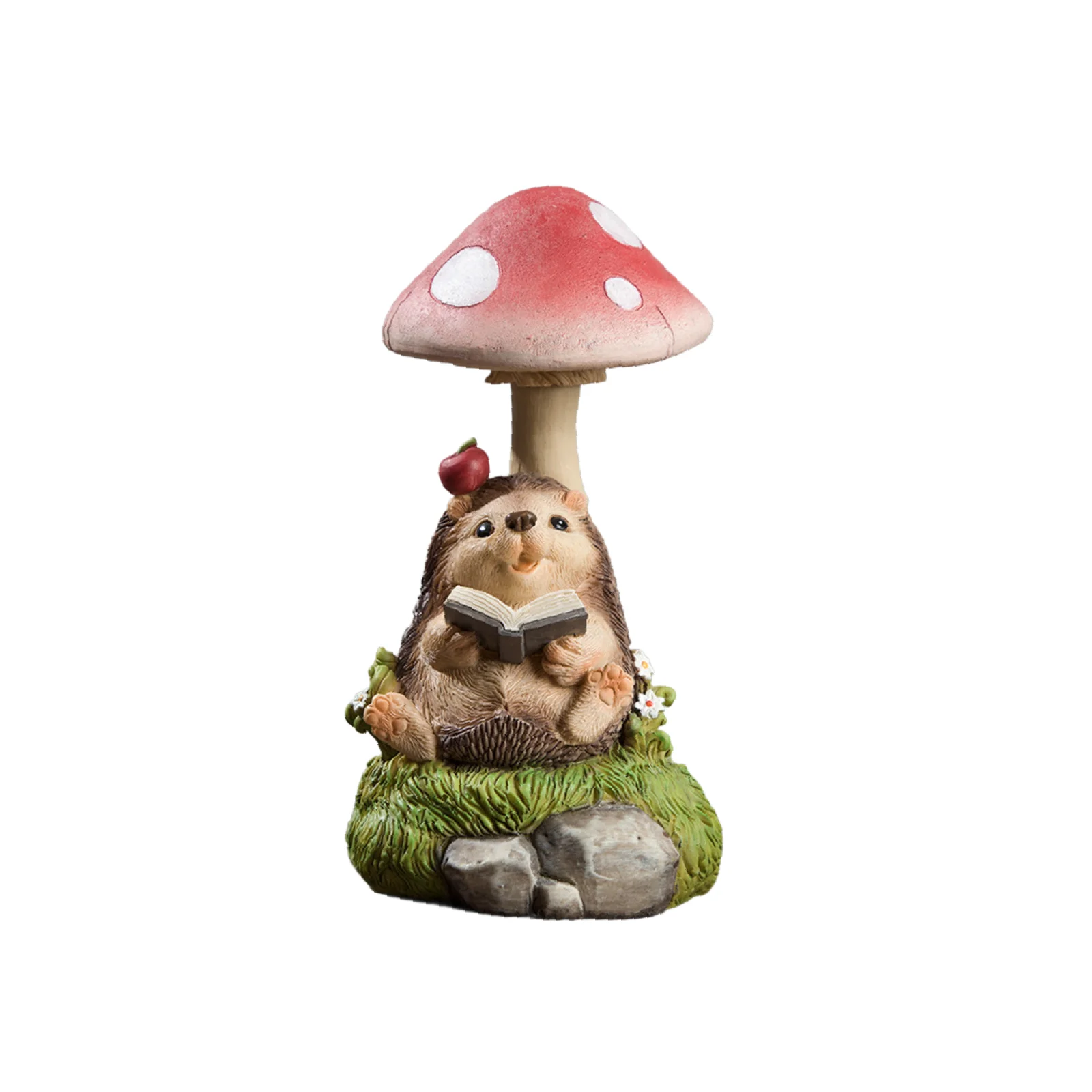 Animal Statue Solar Light Novelty Waterproof Crafts Ornament Animal Solar Night Light for Patio Porch Backyard Garden Decoration
