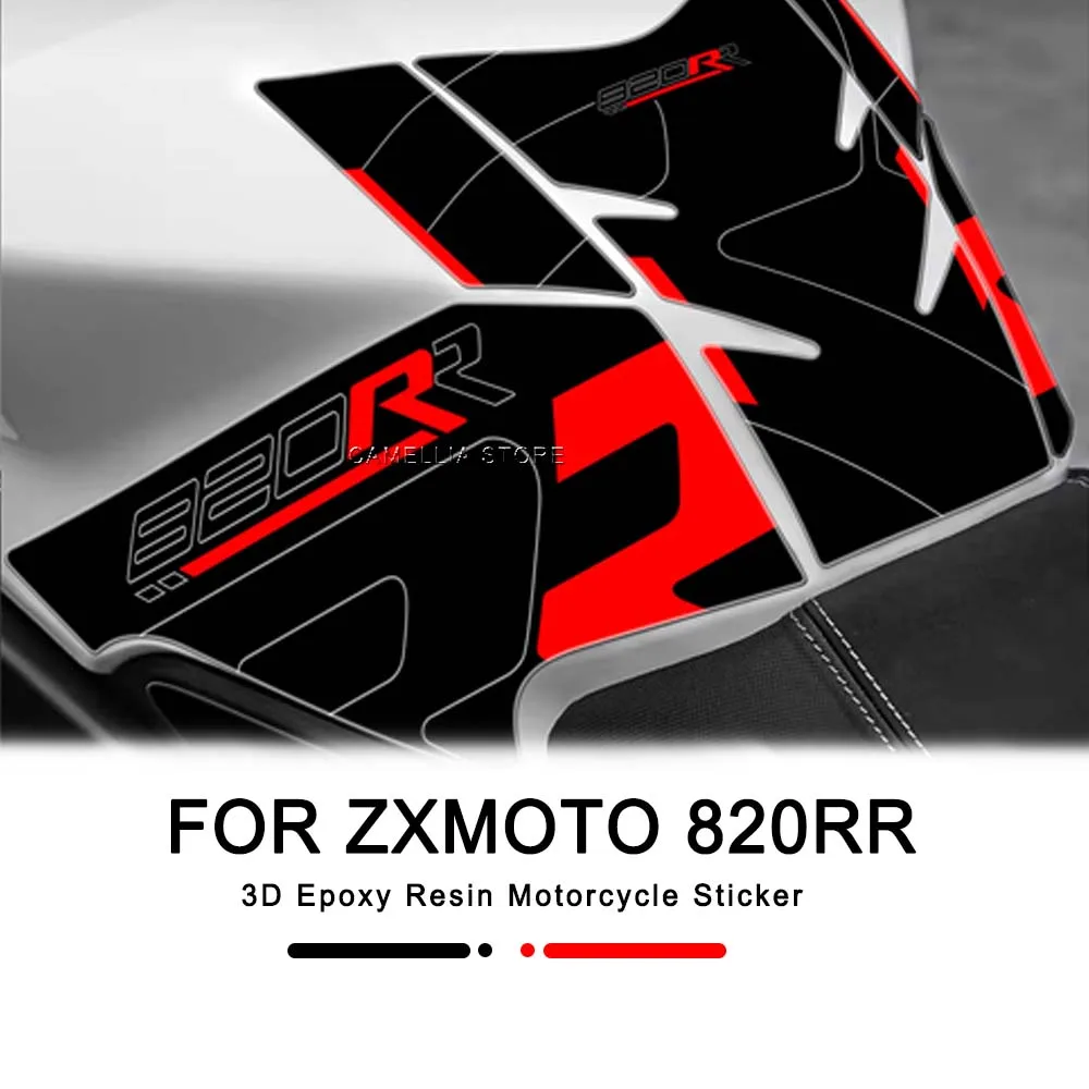 

Fuel Tank Pad Sticker 3D Epoxy Resin Waterproof Protection Sticker Motorcycle Accessories for ZXMOTO 820RR