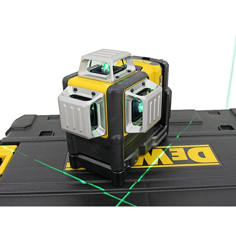 2023 Dewalt DW089LG  3 sides, 360 degrees, 12 wires MEASURE 12V lithium cell Laser Levels AUTOMATIC LEVELING Optical Instruments