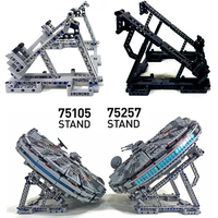 The Display Stand for Millennium 75257 Falcon Vertical MOC Building Blocks Bricks Compatible for 05007 75105 Ultimate Collectors