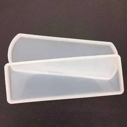 Rectangle Door Number Plate Silicone Casting Mold Car Stop Parking Sign Epoxy Resin Mould for DIY Crafts Jewelry Making Tools