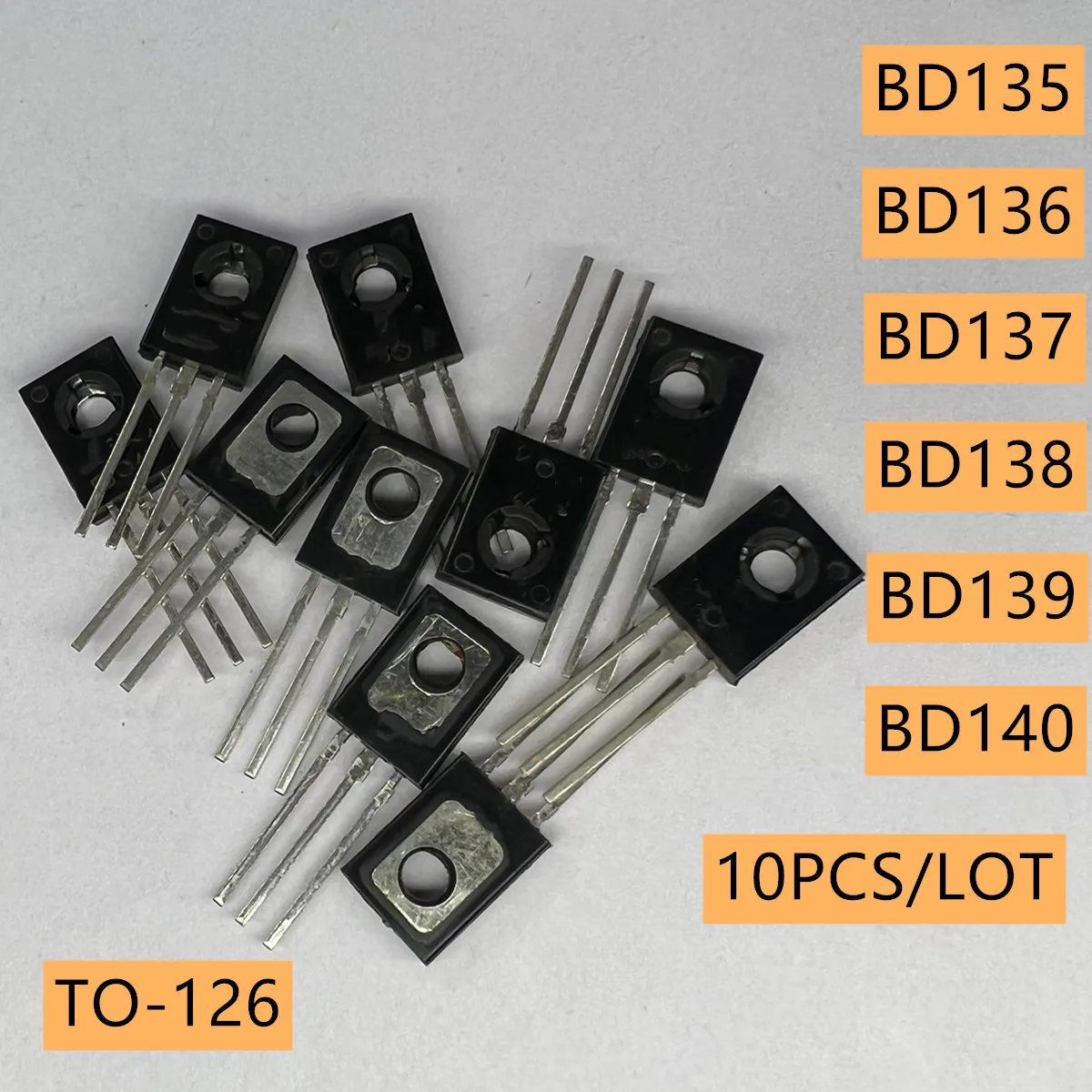 BD135 BD136 BD137 BD138 BD139 BD140 Together 60pcs (each 10pcs) /lot