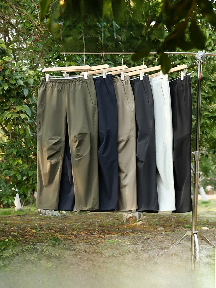 

Mystic ell Outdoor Casual Pants 3D Tailoring Qui Dry New Spring Youth Straight Leg Long Pants Breathable Waterproof