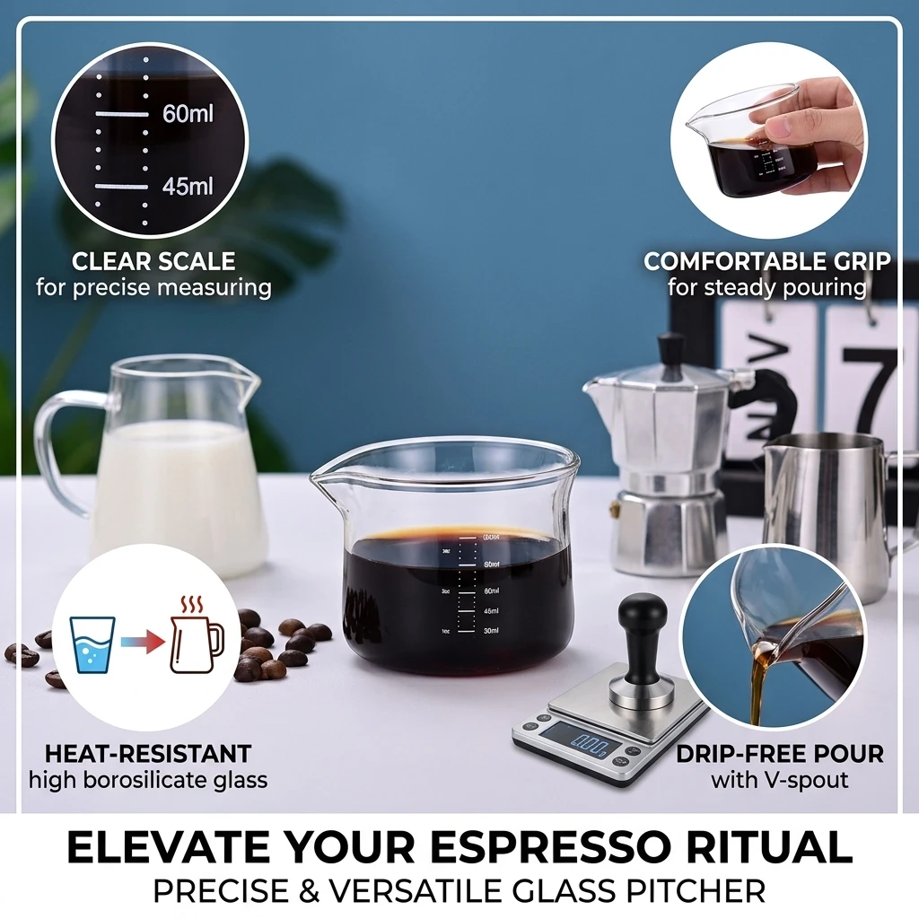 1 buah Gelas Espresso dari Kac - Espresso Shot Glass ulasan dan harga