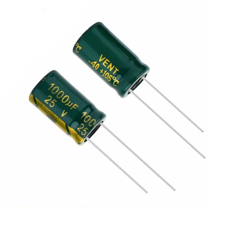 Electrolytic Capacitor 25V1000UF New Original High Frequency Durable Capacitor Specification 10X17MM
