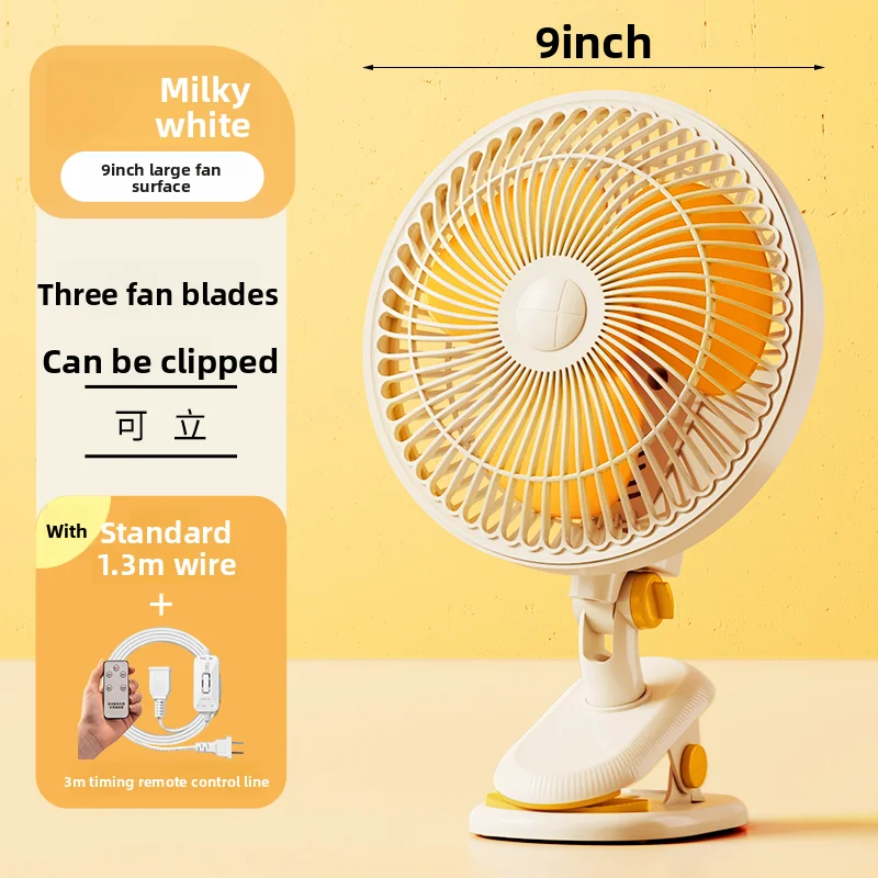 

Mini Quiet Rechargeable Clip on Table Fan Small Portable Cooling Fan for Student Dormitory Office Home Desktop Bedside