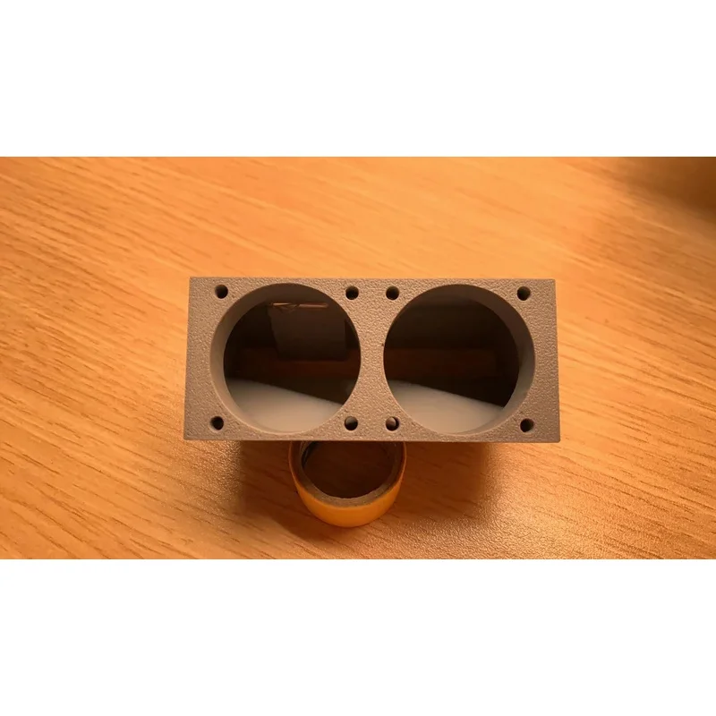 For NVIDIA for Tesla P40 P100 M40 graphics card cooling modification ultra-short double 4cm fan version  3D printing materials/-
