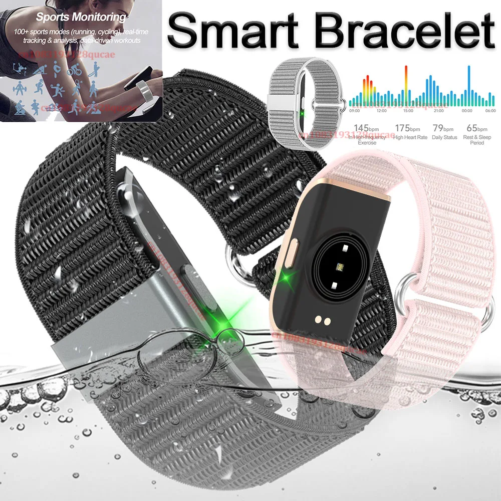 

Смарт-браслет 2026 GPS для здоровья: мониторинг пульса, сна, ВСР. Спортивный фитнес-трекер, водонепроницаемые смарт-часы для мужчин и женщин.