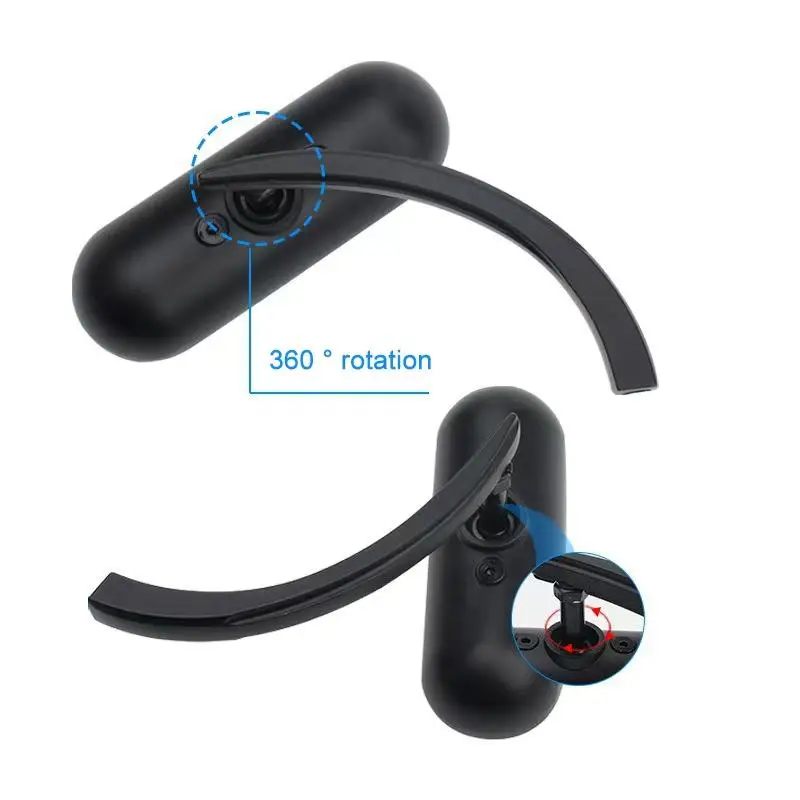 M8 M10 Mini Schwarz Spiegel Motorrad Rückspiegel Für Road King Street Electra Glide Road Glide Dyna Softail1982-2020