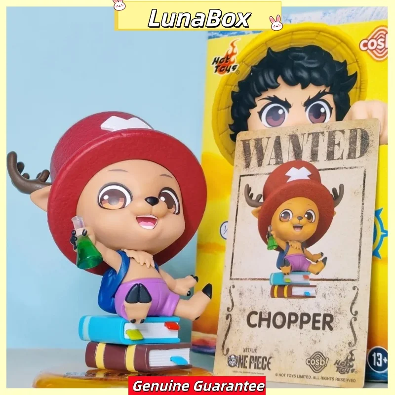 Offizielle One Piece Cosbi Mini-Figur Blindbox Luffy Chopper Anime Sammelfigur Schreibtischdekoration Spielzeug für Anime-Fans