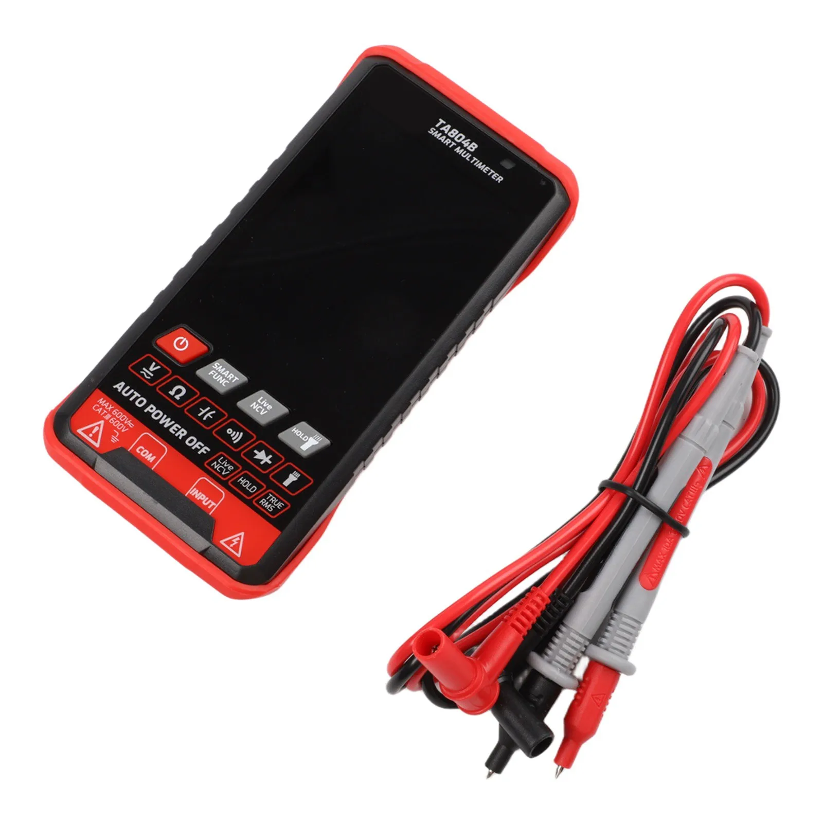 TA804B Digital Multimeter with NCV Voltage Detection and Clear Audio Prompts for Safe and Efficient Electrical Testing