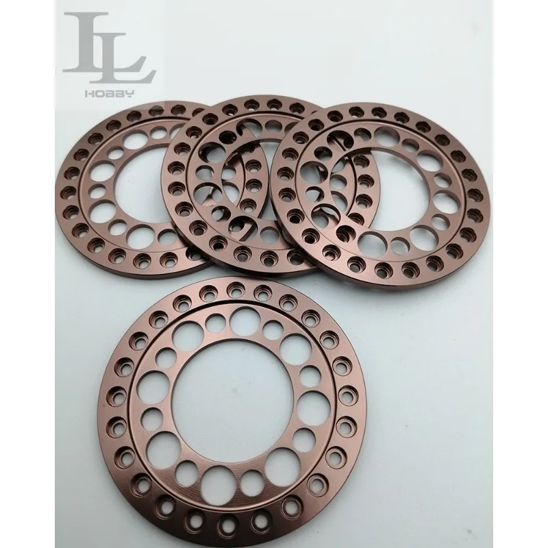 

1.92.2 Inches for Model Climbing Car Alloy Metal Wheel Hub Pressure Ring Outer Cover Upgrade and Modify Creative DIY Accessories