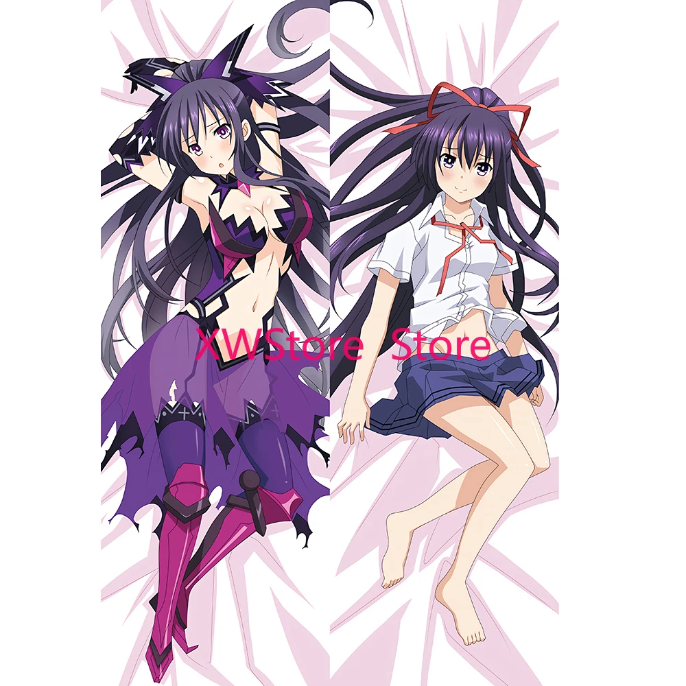 

Date A Live Yatogami Tohka Dakimakura Anime Pillowcase Cartoon 2-Sided Printed Hugging King Pillow Cover Otaku Cushion Covers