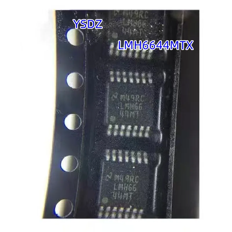 

NEW 10PCS/LOT LMH6644MTX LMH6644 TSSOP14 LMH6644MT