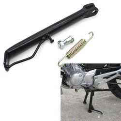 Motorcycle Kickstand Sidestay Side Stand Parking Racks Support Kit With Spring Bolt For YAMAHA YBR125 YBR 125 YS125 Side Support