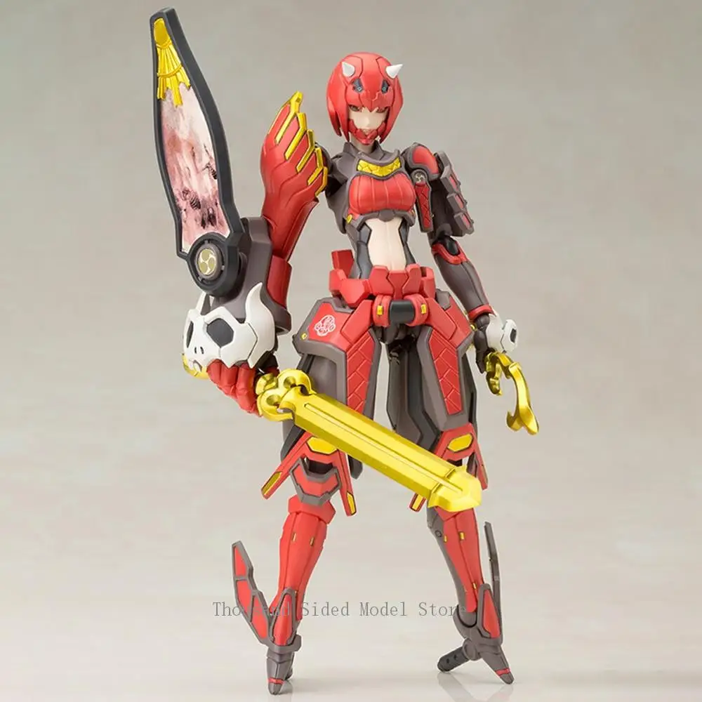 IN Stock Original Kotobukiya KP346R Phantasy Star Series 1/12 Vermilion Guardian Shiki Assembly Model Action Figure Toys 15CM