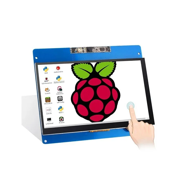 Hot Sale RC070C 7inch Touch Screen Display 1024x600 Resolution with 2MP Camera for Raspberry Pi 2/3B/3B+/4B/5 - free ship