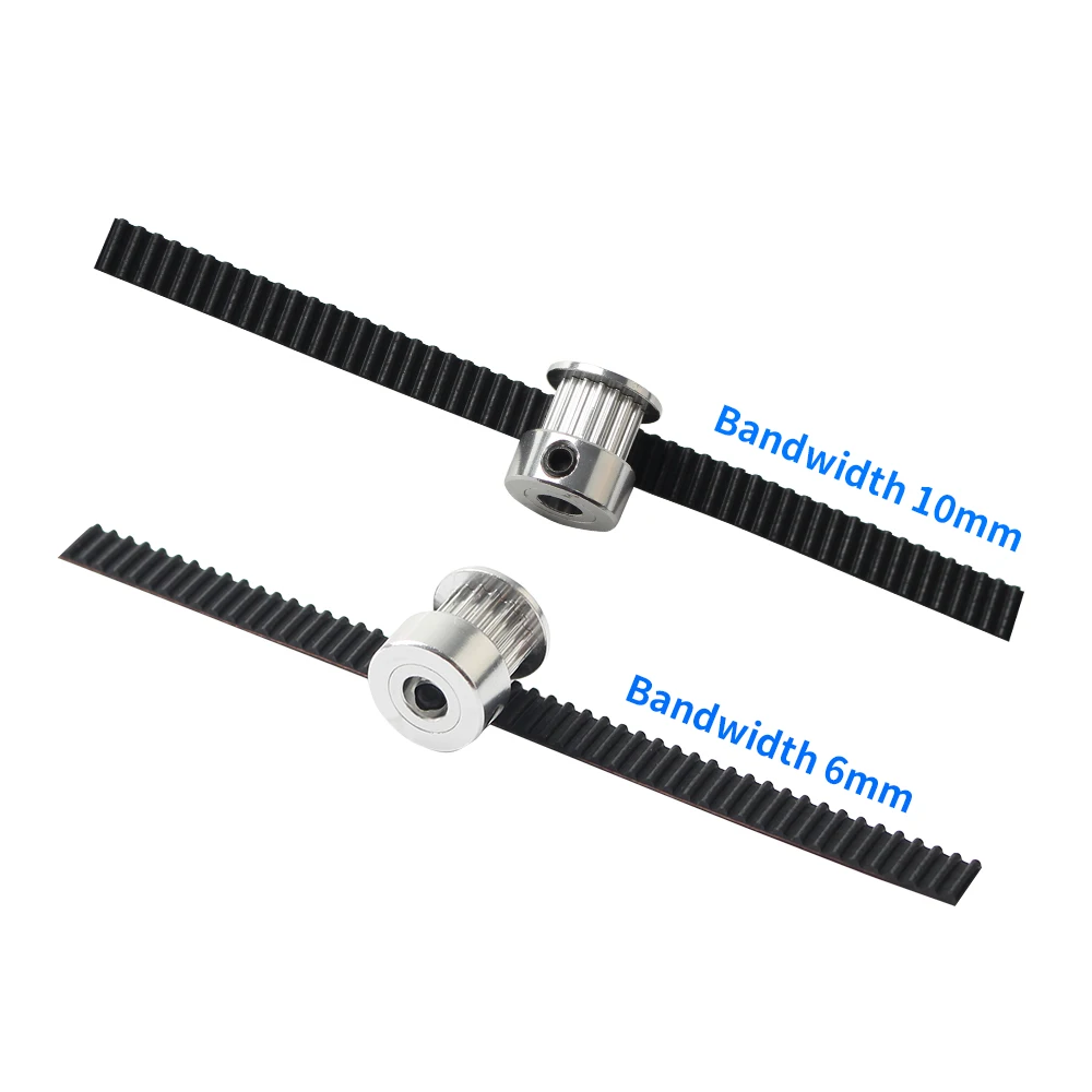 Belt For Bambu Lab X1 X1S P1P P1S X Y Z-axis Synchronous Belt Fiberglass Rubber 1142mm 1442mm for X1 series P1P 3D Printer Parts