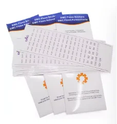 1set  cross stitch floss number stickers DMC number sticker, stickers with DMC number numbers 447numbers+36 metal  ONEROOM