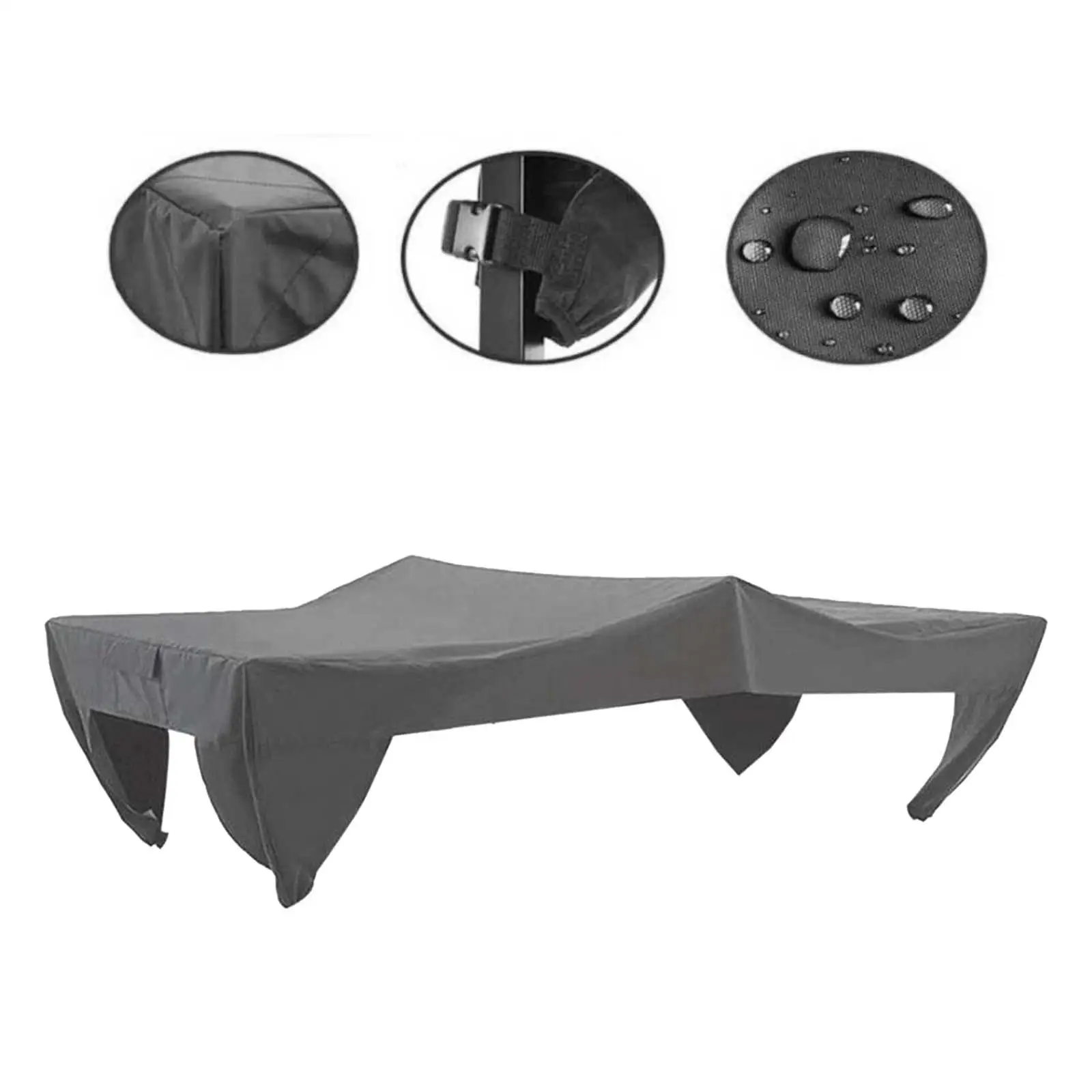 Table Tennis Table Cover Protector Dustproof Storage Outdoor and Indoor