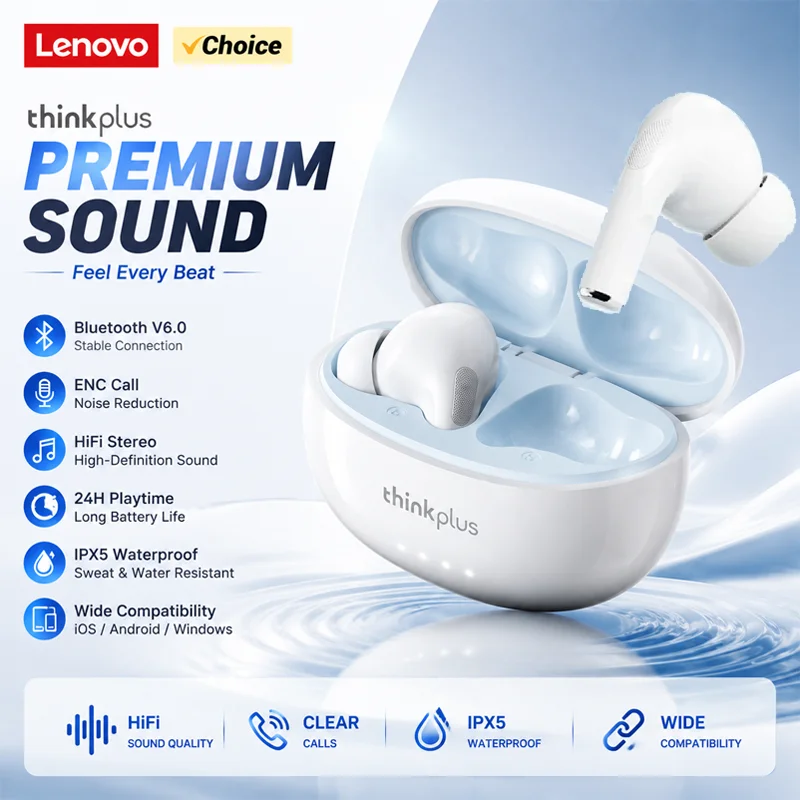Phone Accessories Amazon - Originele Lenovo LP5 Pro TWS Draadloze