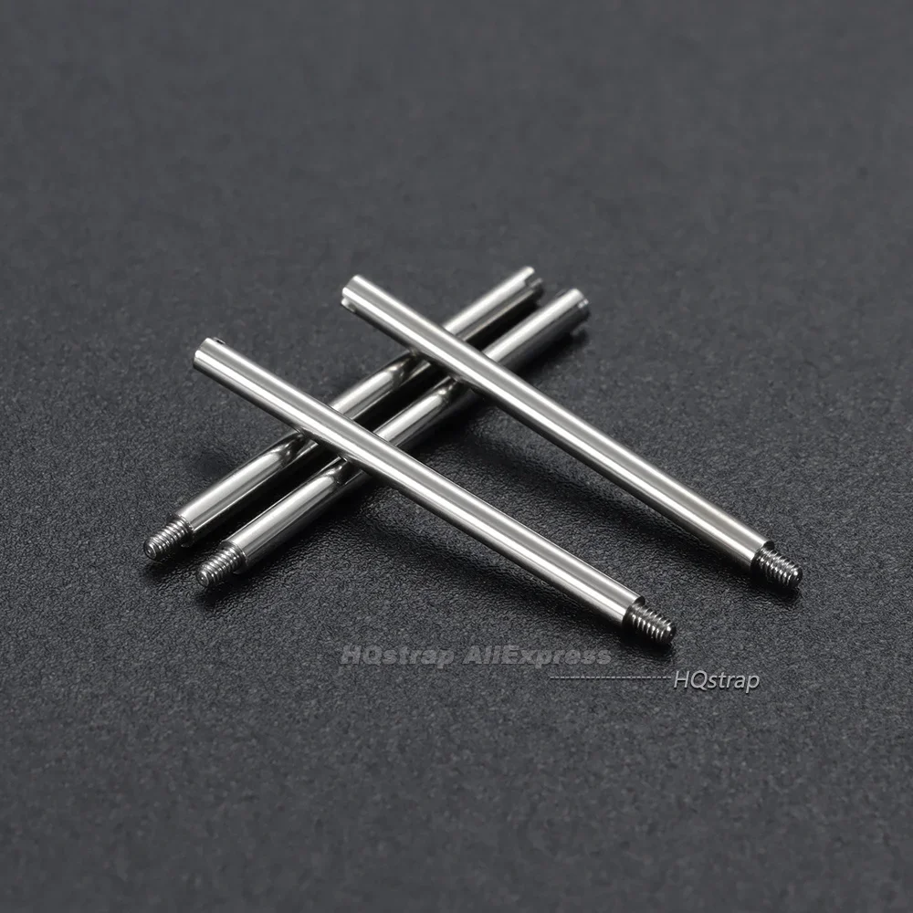 50/100pcs Stainless Steel Screw Pin Watch Repair Tools for Rolex Watch Strap Metal Screws Rod Watch Parts Tool Kit Accessories