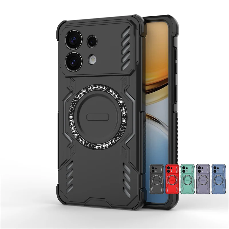 For Samsung Galaxy S27 Pro Case For Samsung S27 Ultra S27Plus Magnetic Adsorption Wireless Charge Cover For Samsung S27 Pro Case