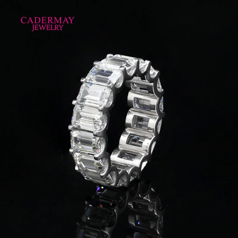 Trendiger Echter S925 4x6mm Sm – Moissanite Ring Bewertung und Preis