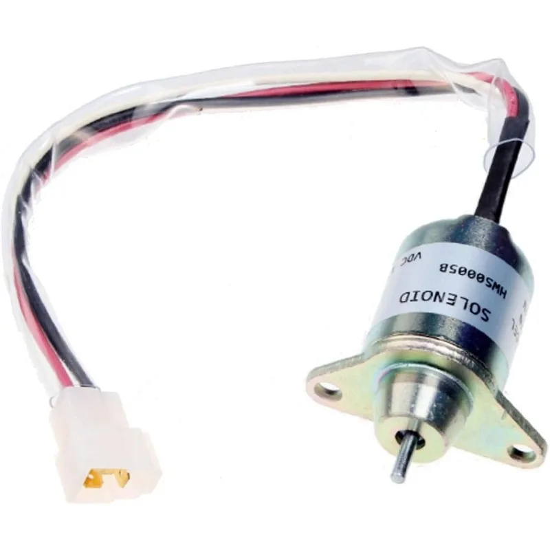 Fuel Shut Off Solenoid 12V M806808 119653-77950 For John Deere Tractor 2520 3005 4100 4110 4115 1023E 1025R For Yanmar 4TNV88