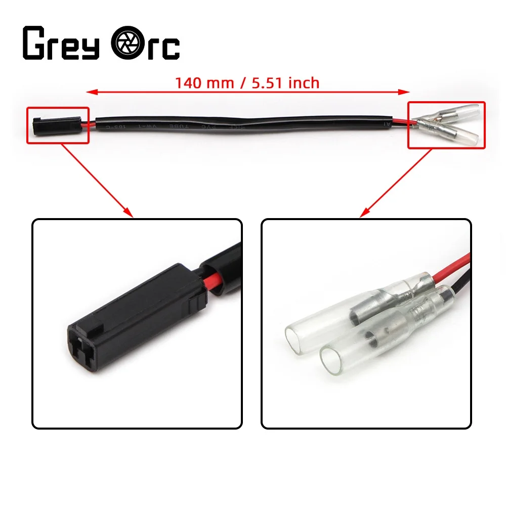 For Suzuki Gsx Gsf Sv Drz Gsr Tl 600 650 750 1000 1200 Motorcycle Accessories Turn Signal Harness Connector Plug Adapter