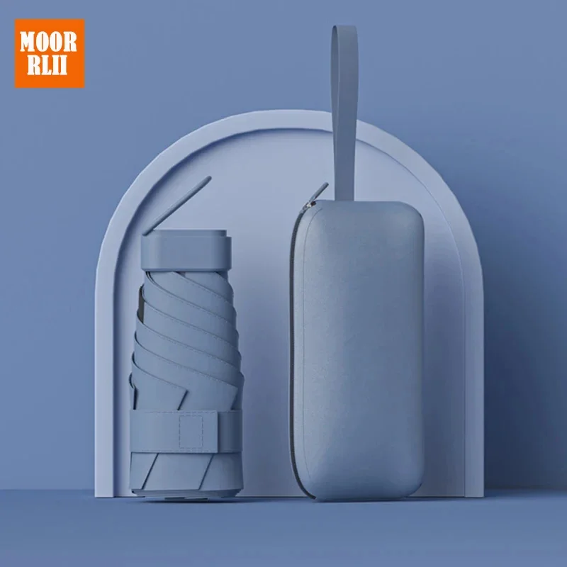 2023 Nieuwe Lederen Tas Rits Tas 60% Off Zon Bescherming Paraplu Uv Bescherming Zon Paraplu Dames Regen Paraplu Dual Use Fold