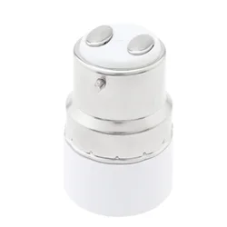 1 Piece B22 to E14 LED Bulb Base Adapter Universal Light Converter Lamp Socket Holder, B22 to E14 Lamp Socket Holder
