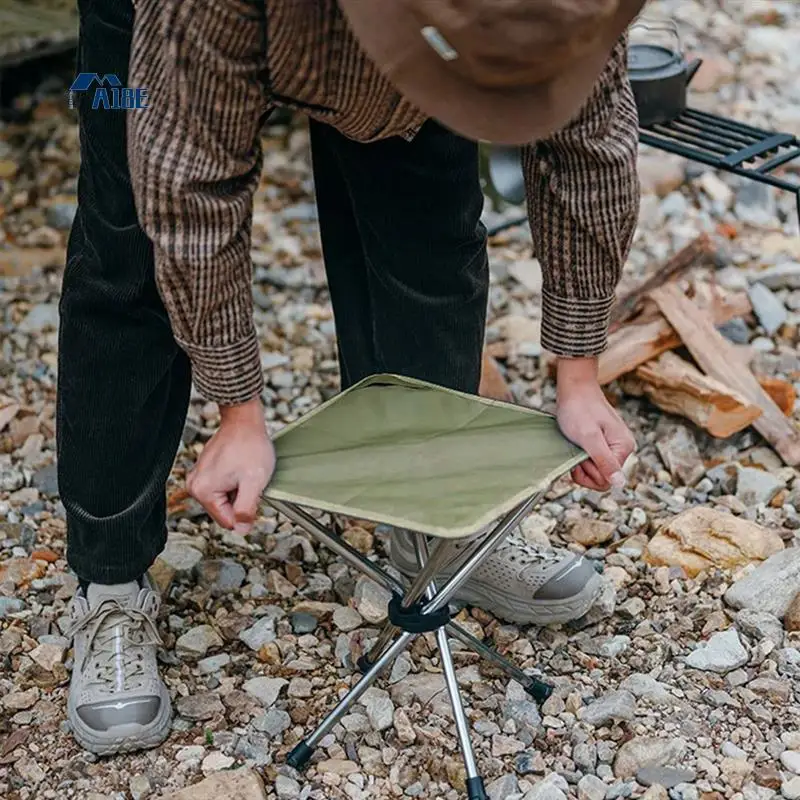 

A18E-Camping Chairs Folding Ultralight Foldable Hiking Mini Chair Outdoor Travel Fishing Chair