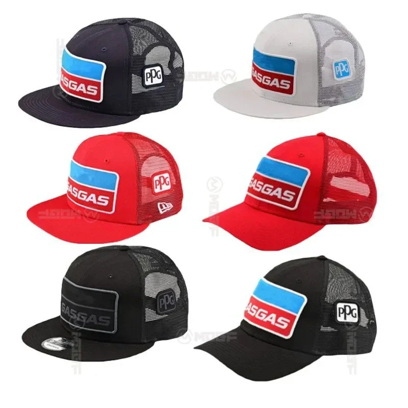 Gorra de béisbol con lengüeta plana para motocicleta, gorro con Cierre trasero para bicicleta de montaña, ideal para regalo de coche, Unisex, nuevo diseño de moda