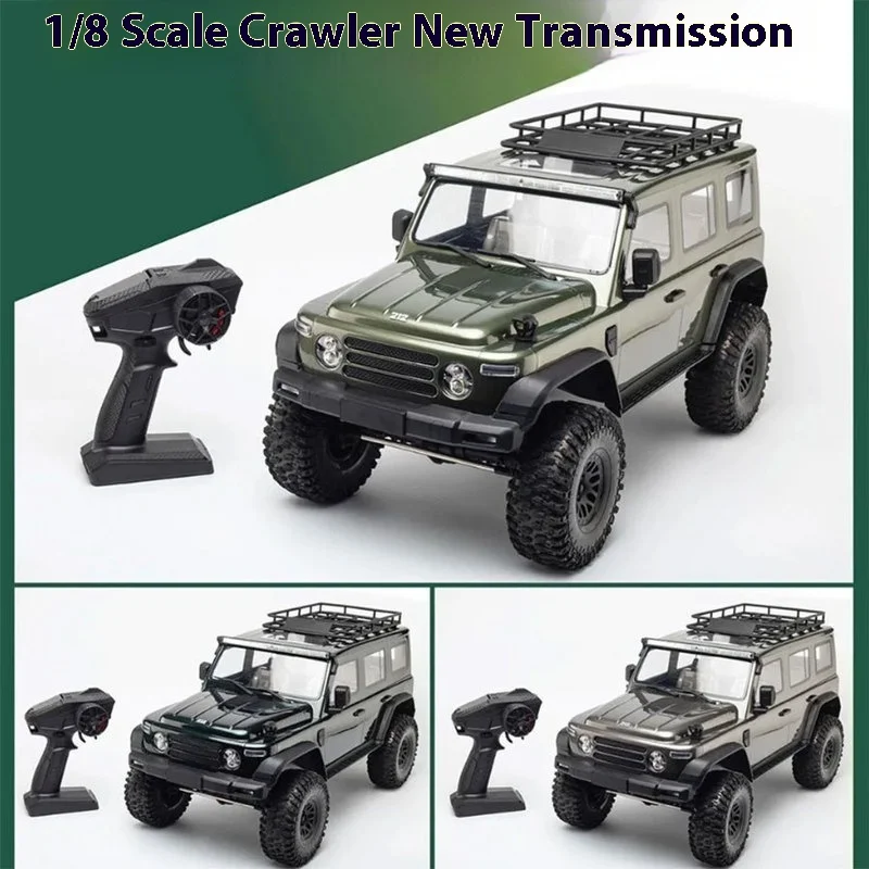 Yk4084 Baic 212 1/8 4WD Auto Elettrica di Controllo Remoto Blocco Differenziale Doppia Velocità Collegamento Luce Fuoristrada Modello di Veicolo Da Arrampicata