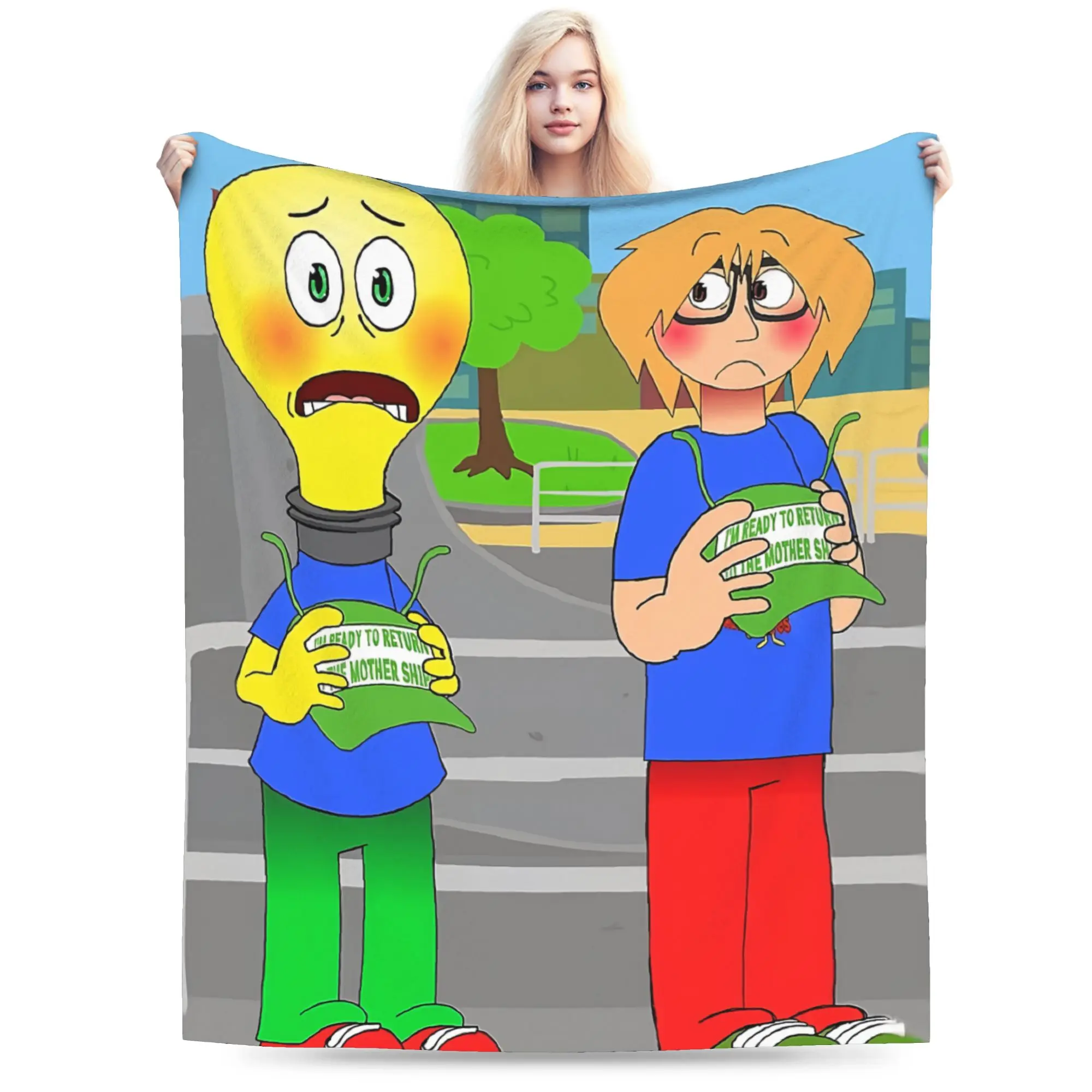 F-Fact A-Attack Adventures Merch Blanket Lightweight Warm  Throw Blankets for Bed 50x60 Inches Multi-size Throws And Blankets