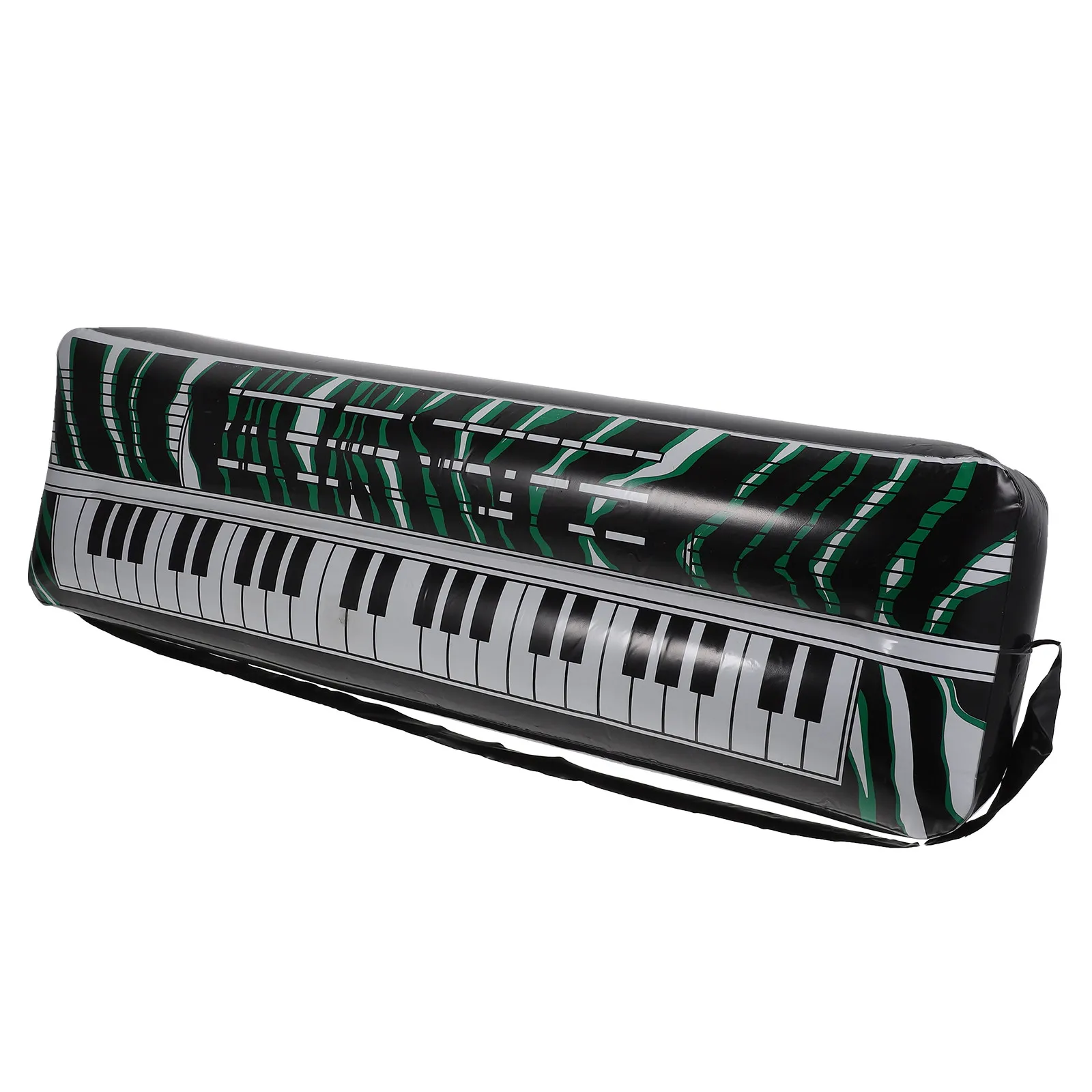 

Inflatable PVC Electronic Keyboard Lightweight Safe Musical Instrument Quick Inflate Funny Party Prop Photo Booth Decoration
