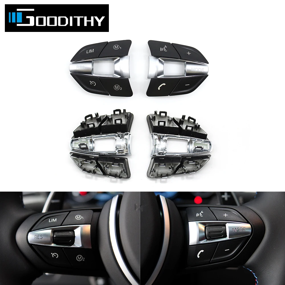 

M Sport Version Steering Wheel Control Button RES MODE For BMW F20 F21 F22 F30 F36 F10 F11 F07 F06 F12 F01 F02 F25 F26 F15 F16