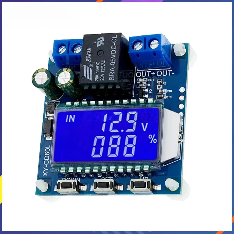 

CD60L Solar Charge Controller 12V 24V 48V Auto, 6-60V LCD with Overcharge/Discharge Protection for Lithium Battery RV Boat