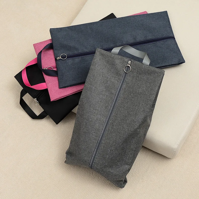 

Сумка для обуви, водонепроницаемая, дорожная, пылезащитная, влагостойкая сумка для хранения на молнии для мужчин и женщин