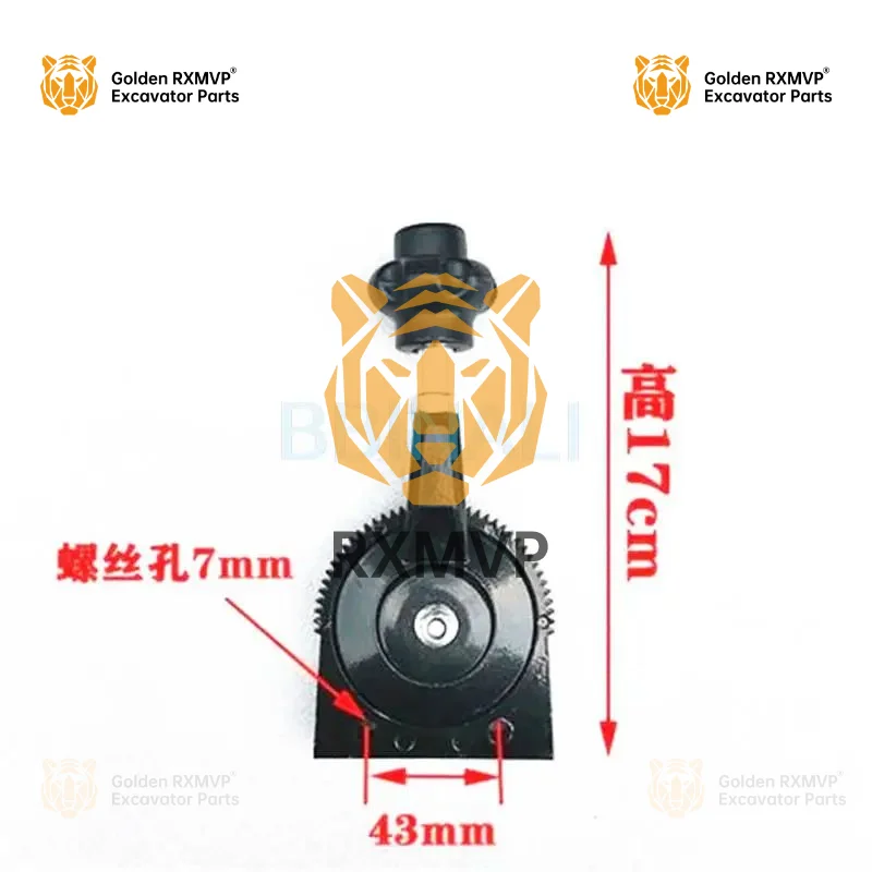 Tractor hand throttle handle sprinkler harvester marine diesel engine hand throttle handle modified hand throttle high quality