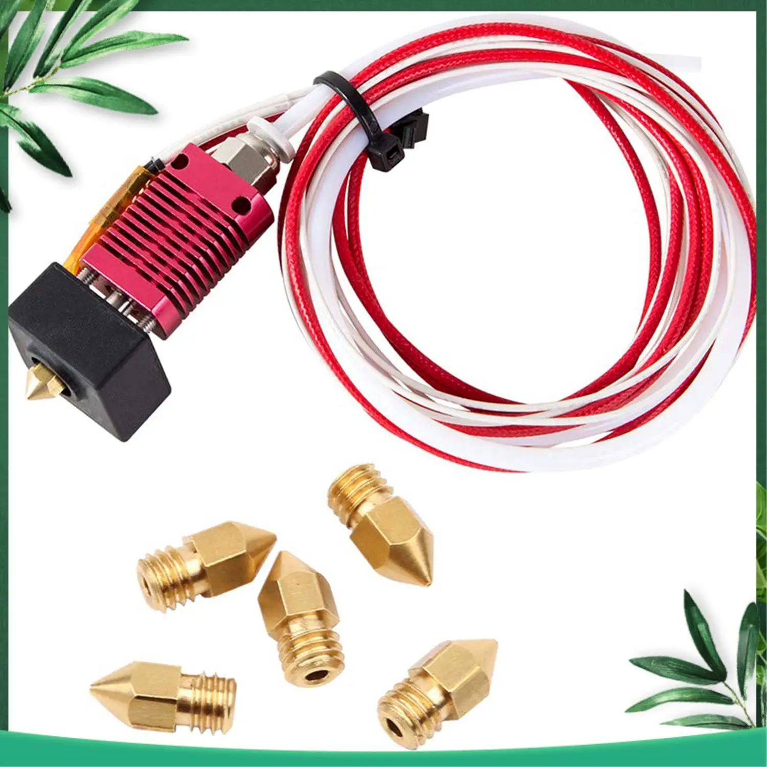 

YSS-2Pcs X+Y Axis Synchronous Belt Gt2-6Mm X 765Mm+Y 720Mm Closed-Loop Timing Belt Terminal & 1 Set 3D Printer Extruder Assemble