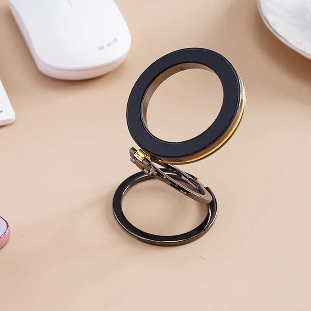 Foldable Single Sided Magnetic Phone Holder 360 Rotation Magnetic Phone Holder For Kickstand Magnet Grip For B3e3