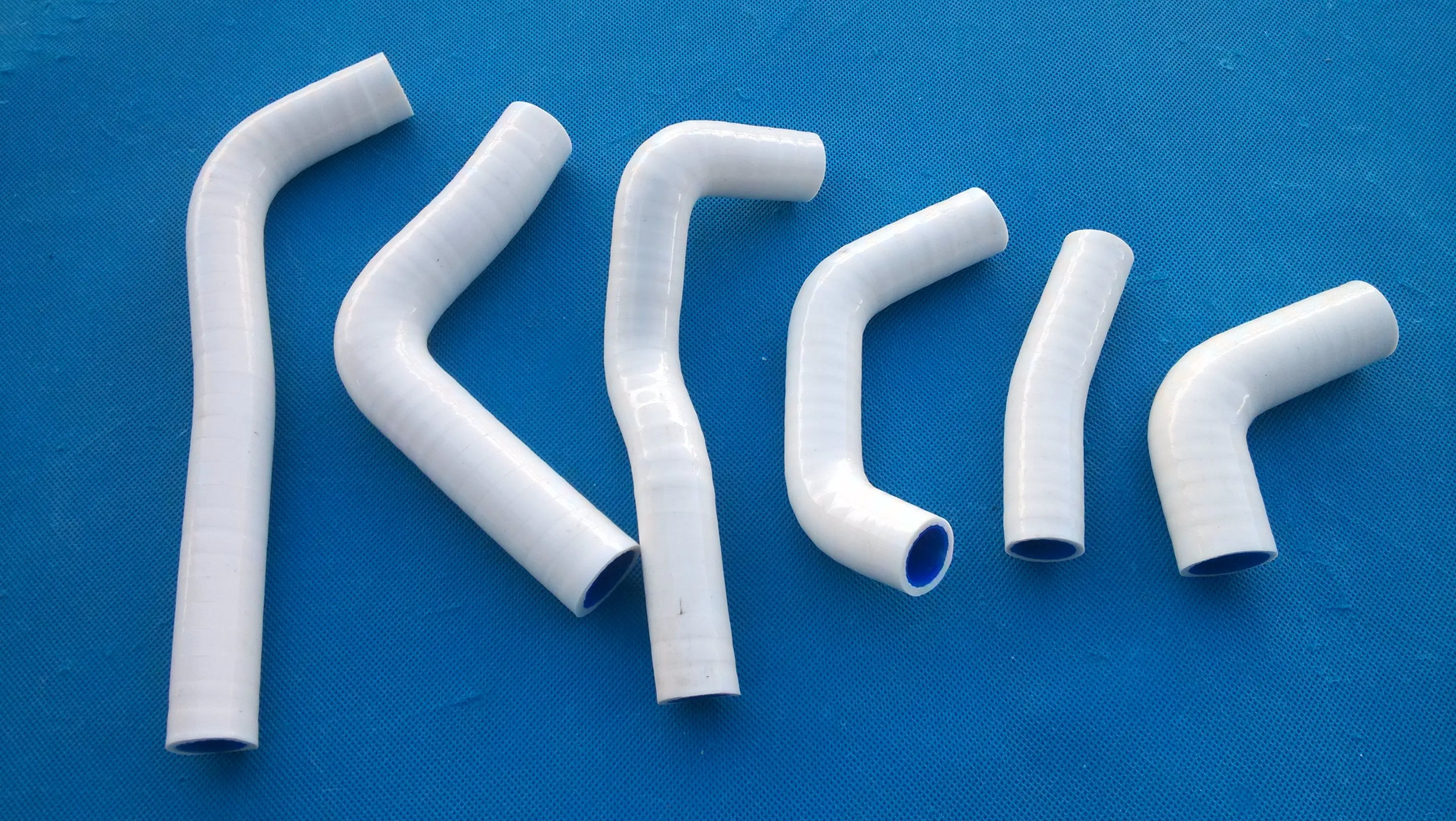 White Silicone Radiator Hose For 2002-2004 Honda CRF450R 2002 2003 2004