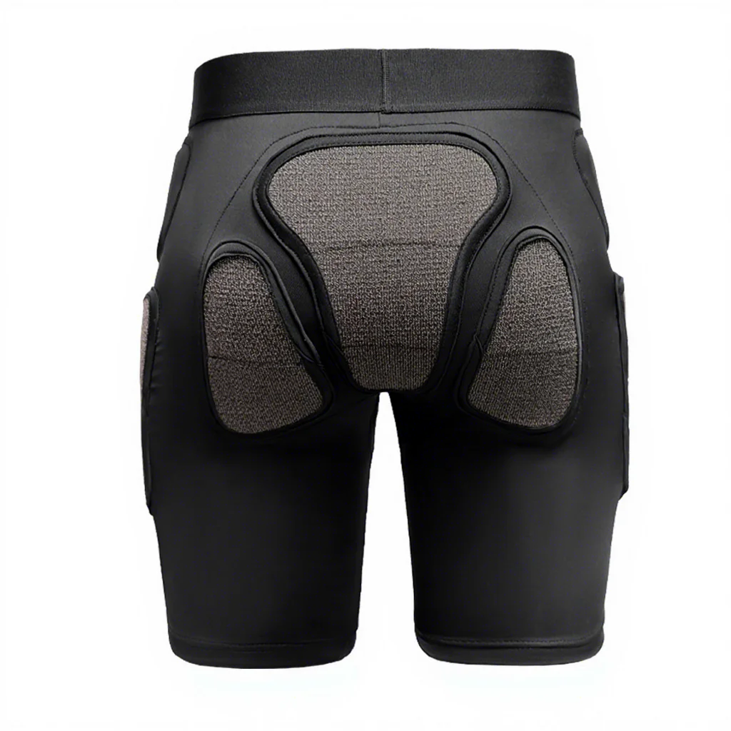 Ensemble d'équipement de protection unisexe pour le ski et le snowboard, pantalon de protection, protections pour les hanches et les genoux, sous-couche légère en polyester et élasthanne pour les sports d'hiver