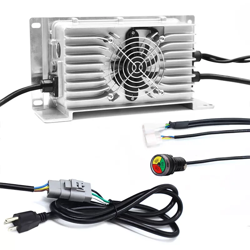 

24V 25A Battery Charger for Genie GS GR Scissor Boom Lift Compatible with HB600-24B 105739 96211,IP67 Waterproof Charger